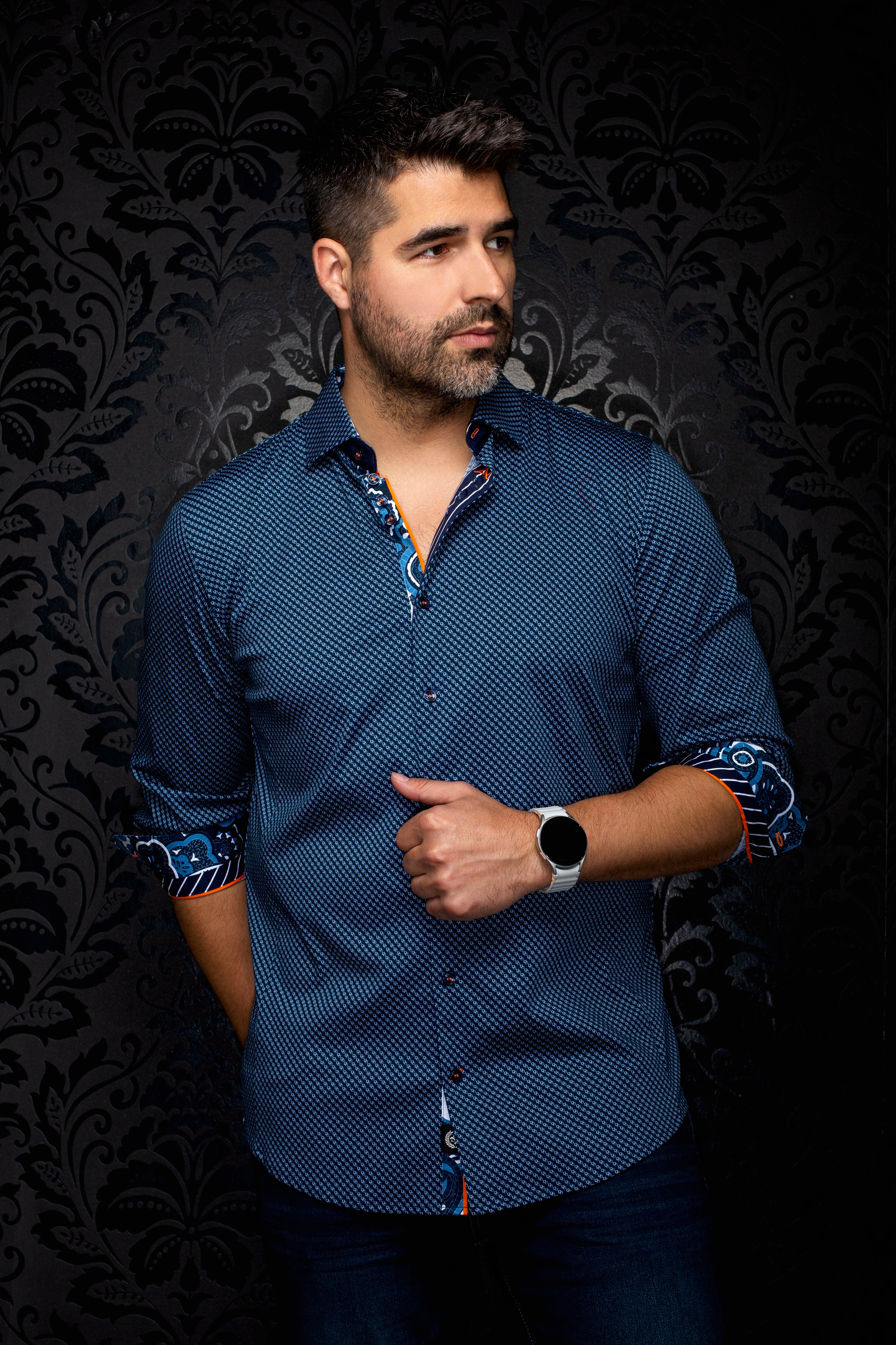 SHIRT SANLUKA | NAVY