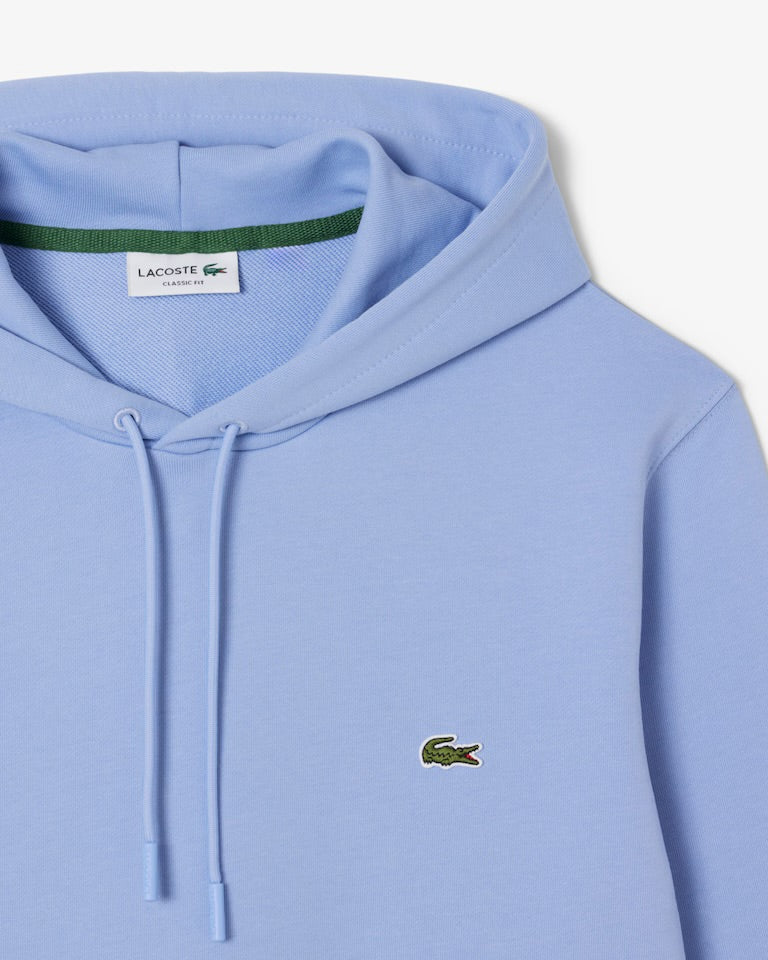 Men's Cotton Fleece Hoodie - Purple/Blue