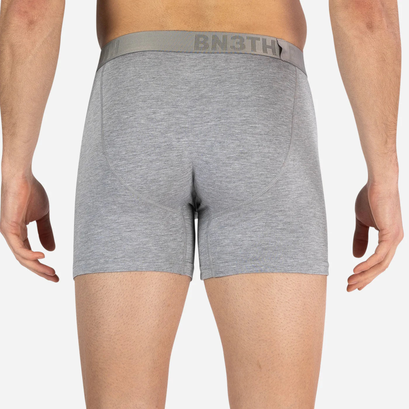 Essentials Boxer Brief  Heather Grey