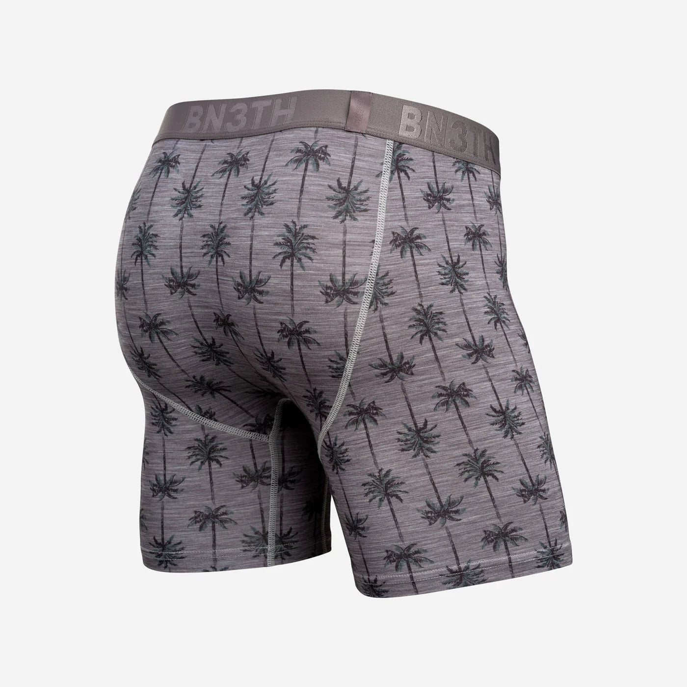 Classic Icon Boxer Brief  Palm Stripe - Jadeite Green