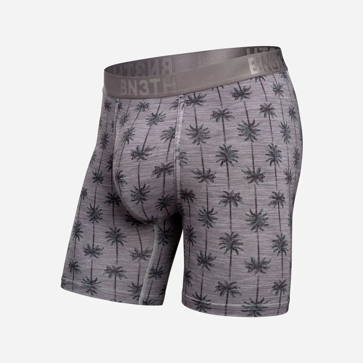 Classic Icon Boxer Brief  Palm Stripe - Jadeite Green
