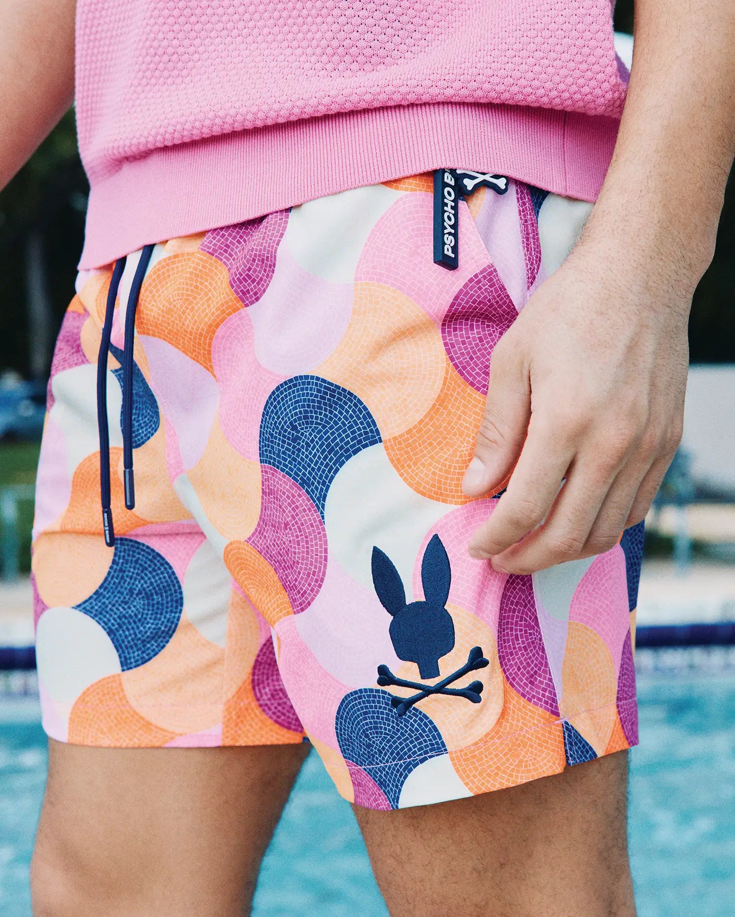 Mens Ethan Swim Trunk 6" - Crocus