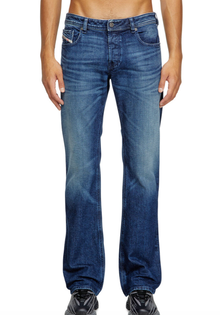 Bootcut Jeans Low Waist 2007 Zatiny - 09L51 - Dark Blue