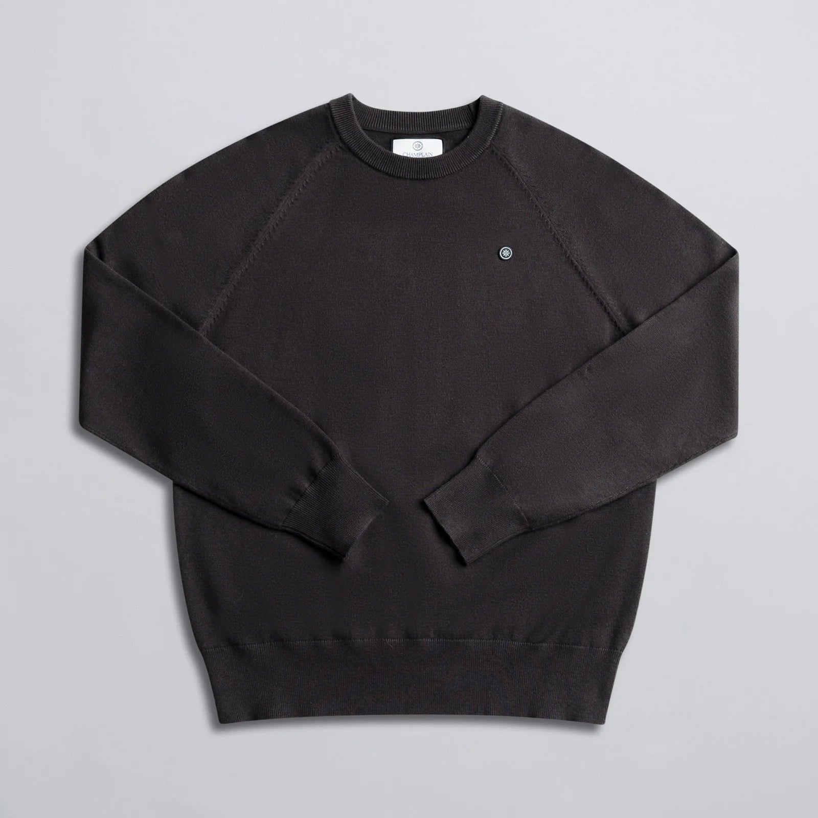 Mid-weight Knit Sweater - Espresso