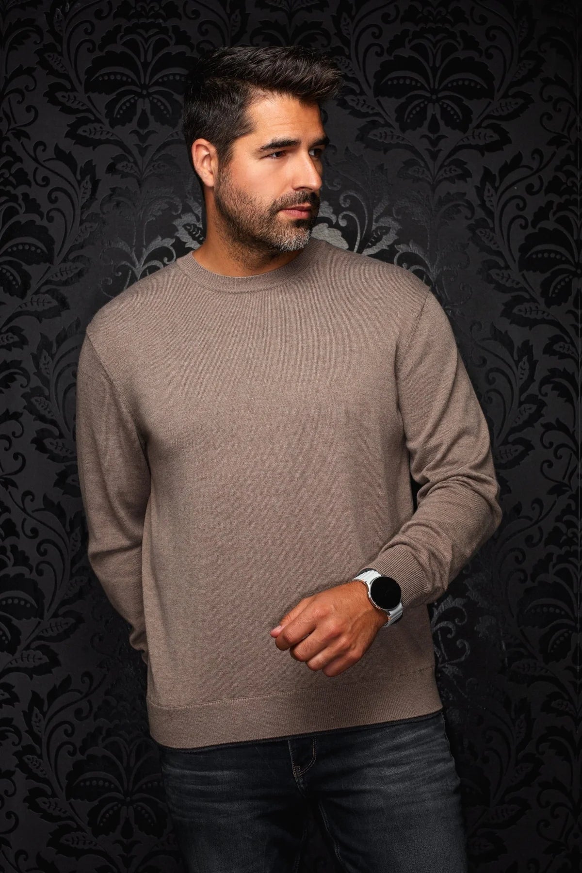 Cashmere Sweater | LACAUNE, Stone