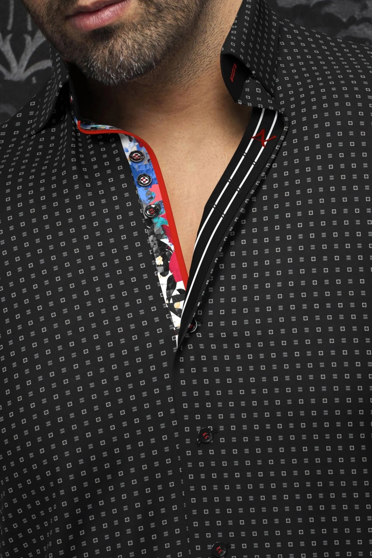 ARLO SHIRT, BLACK