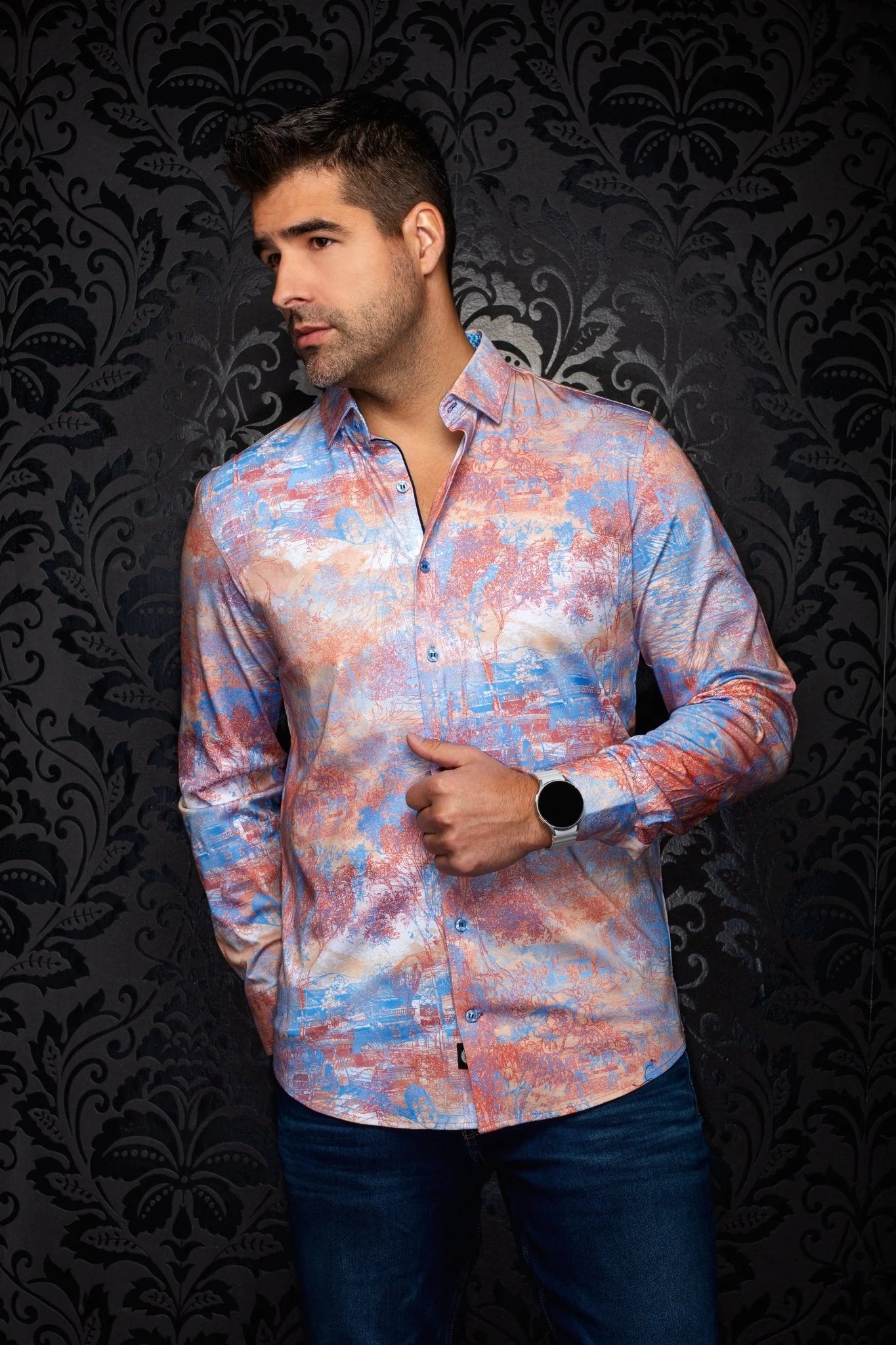 BREEZE SHIRT, ORANGE