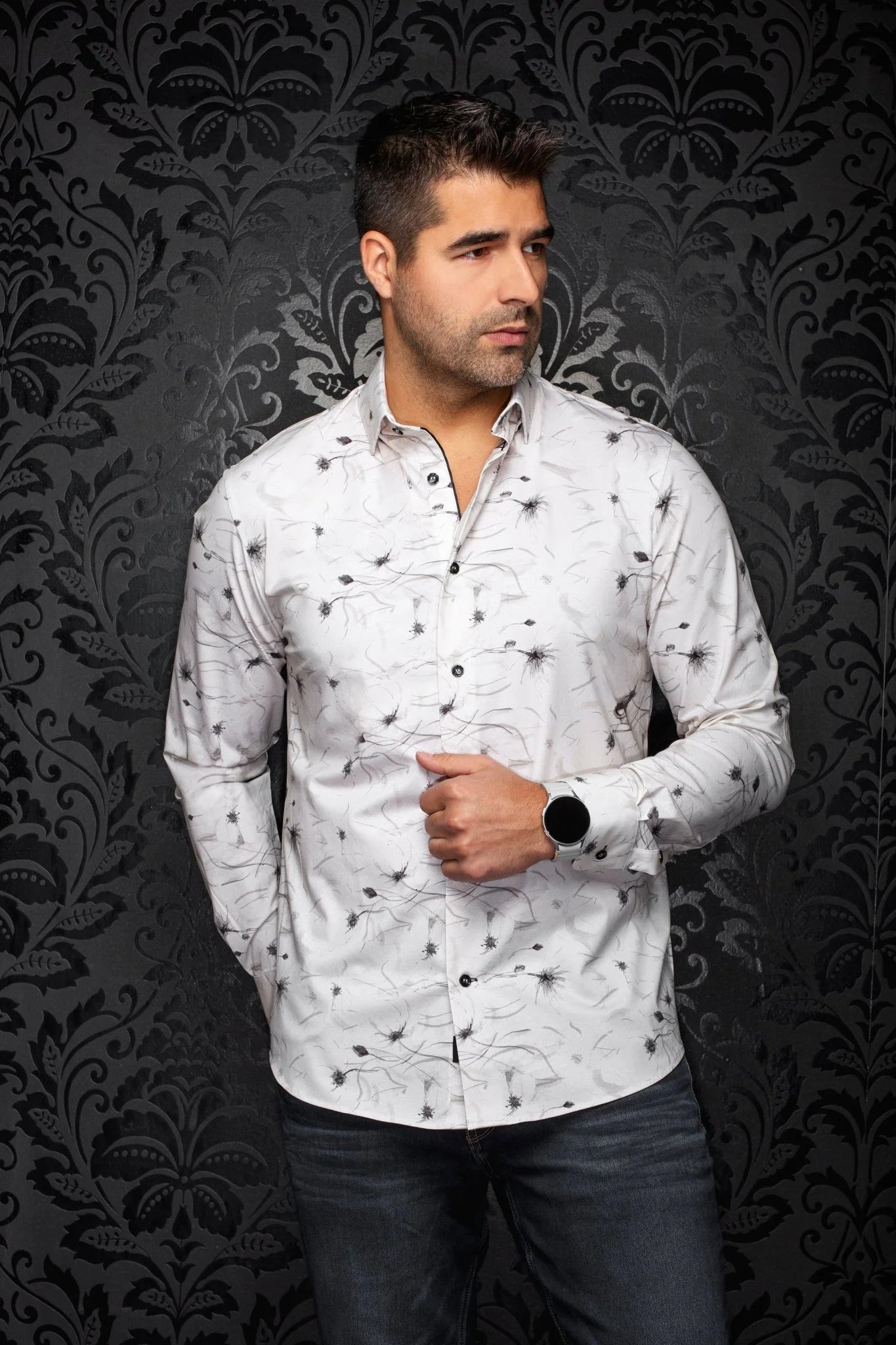 TRUMAN Shirt, Stone