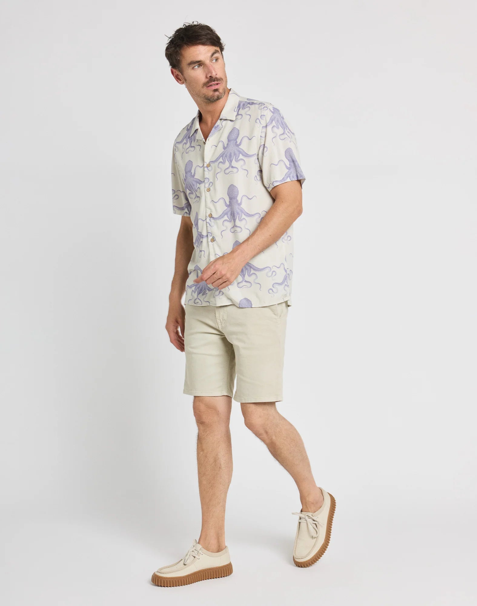Chino Short - Bone White