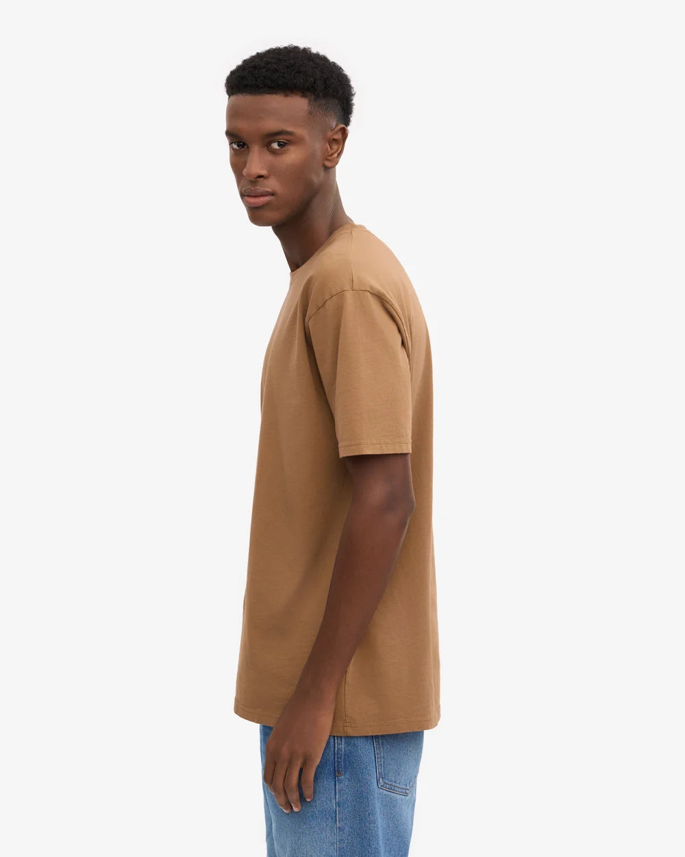 Classic Organic Tee - Sahara Camel