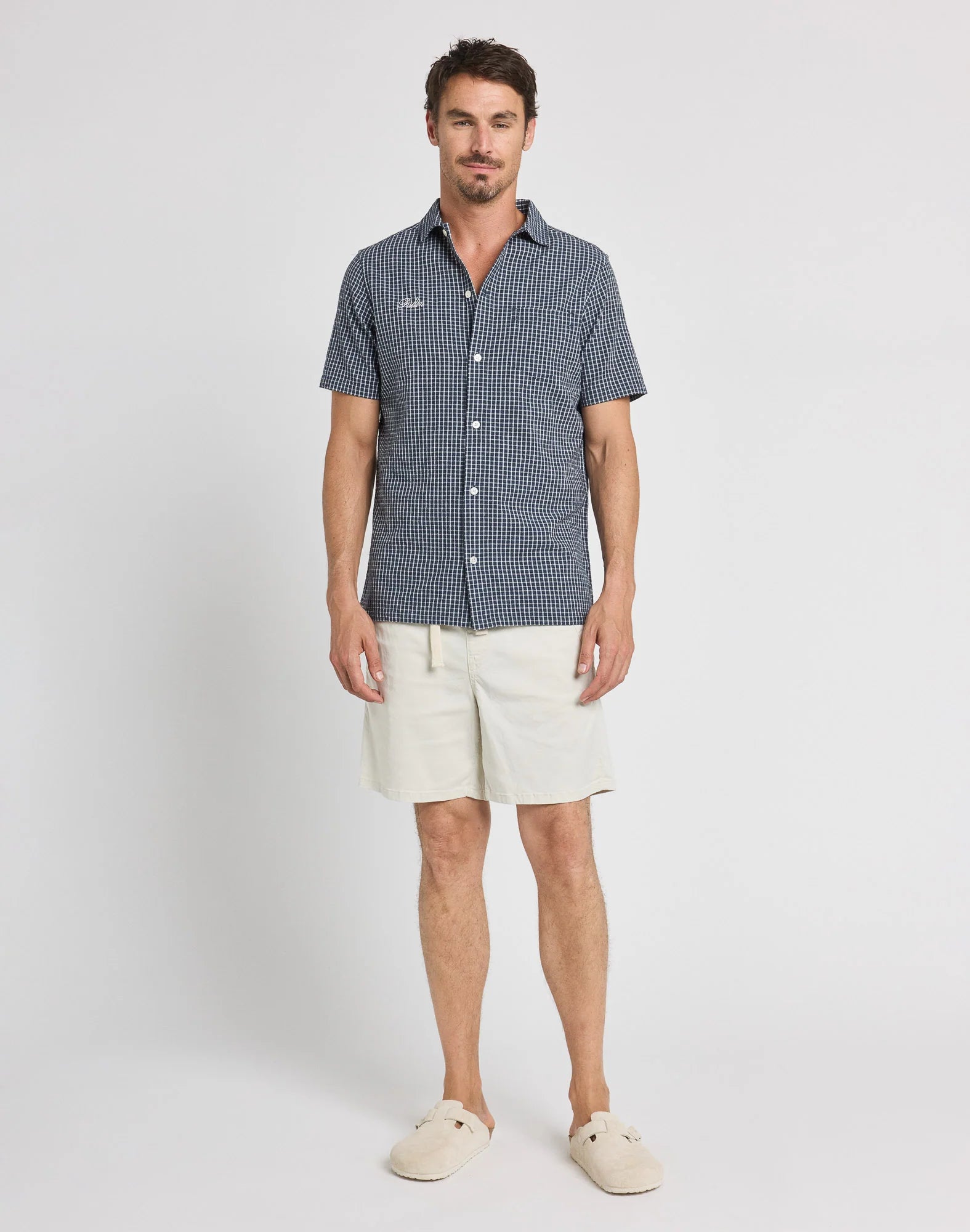 Beach Short Loose - Bone