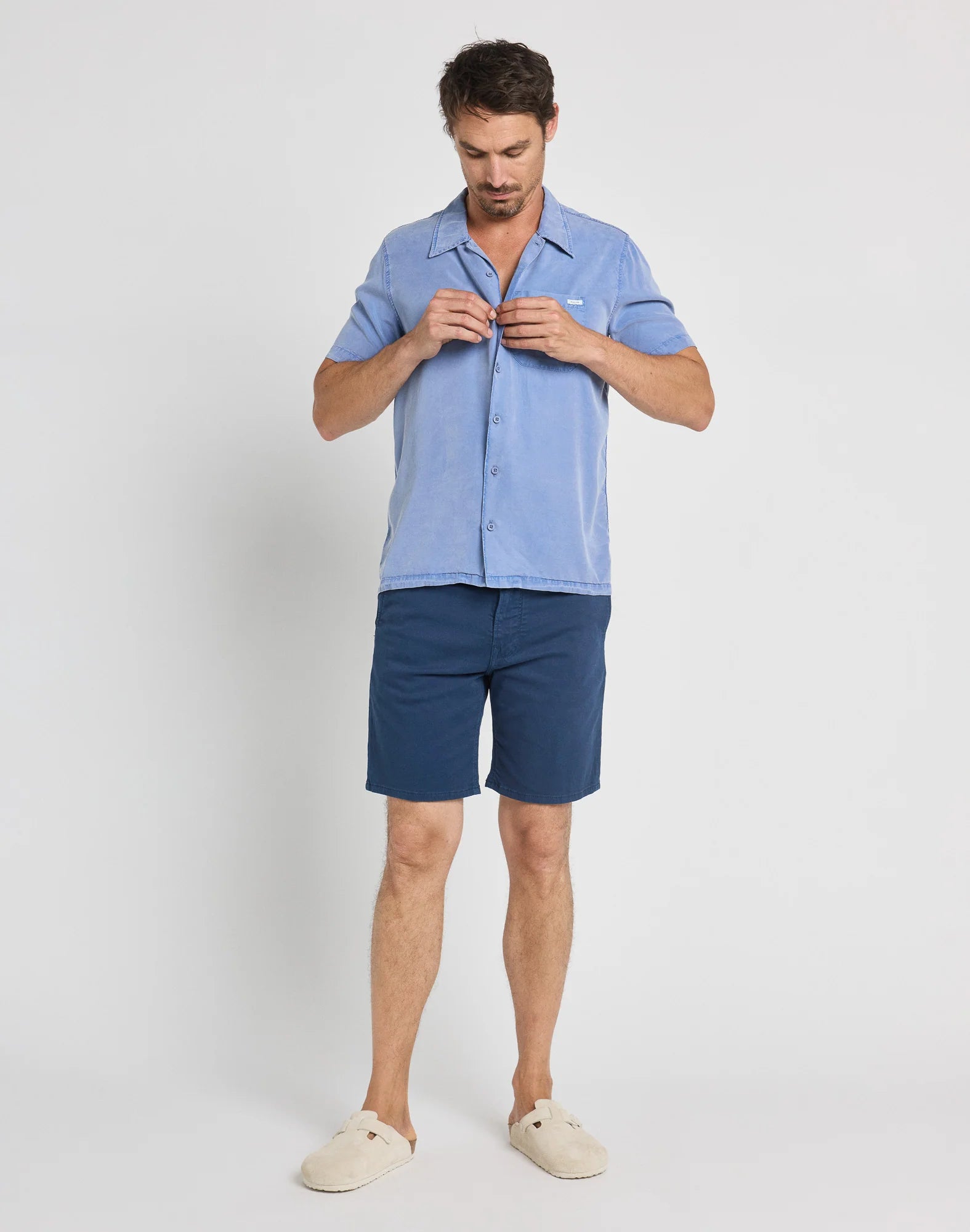 Chino Shorts - Blue Lagoon