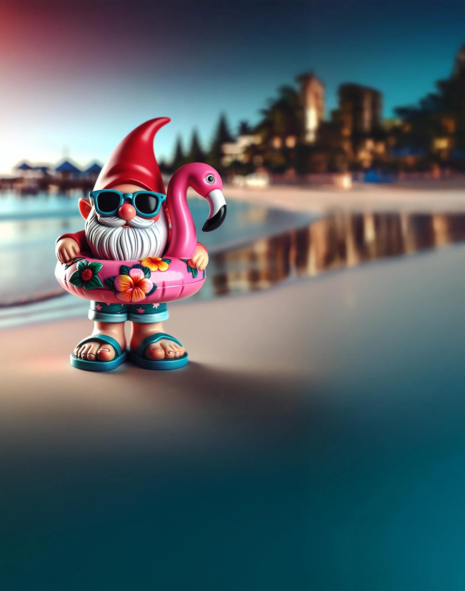 Long Boxer Shorts - Gnome