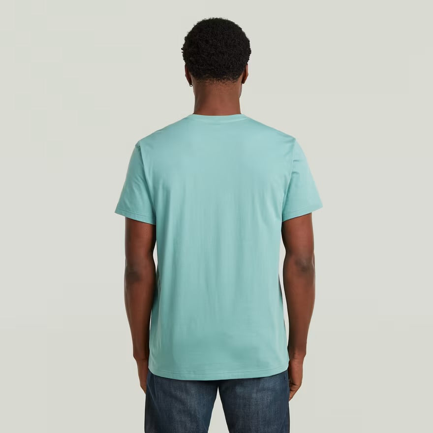 Base-S V T-Shirt - Mineral Blue