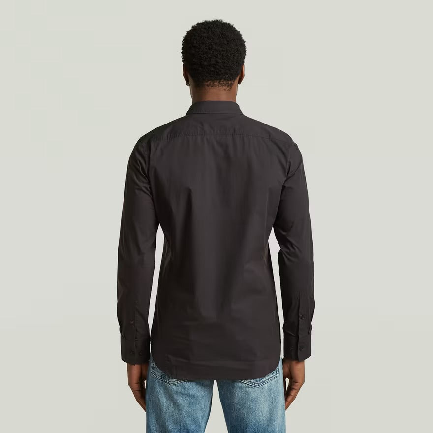 Uniform Slim Shirt - Black