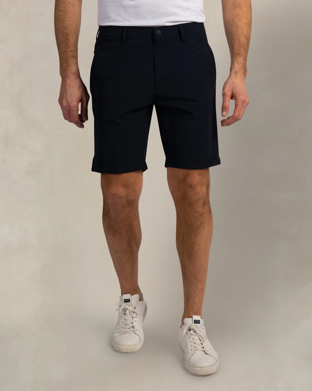 Sporty Stretch Shorts - Dark Blue