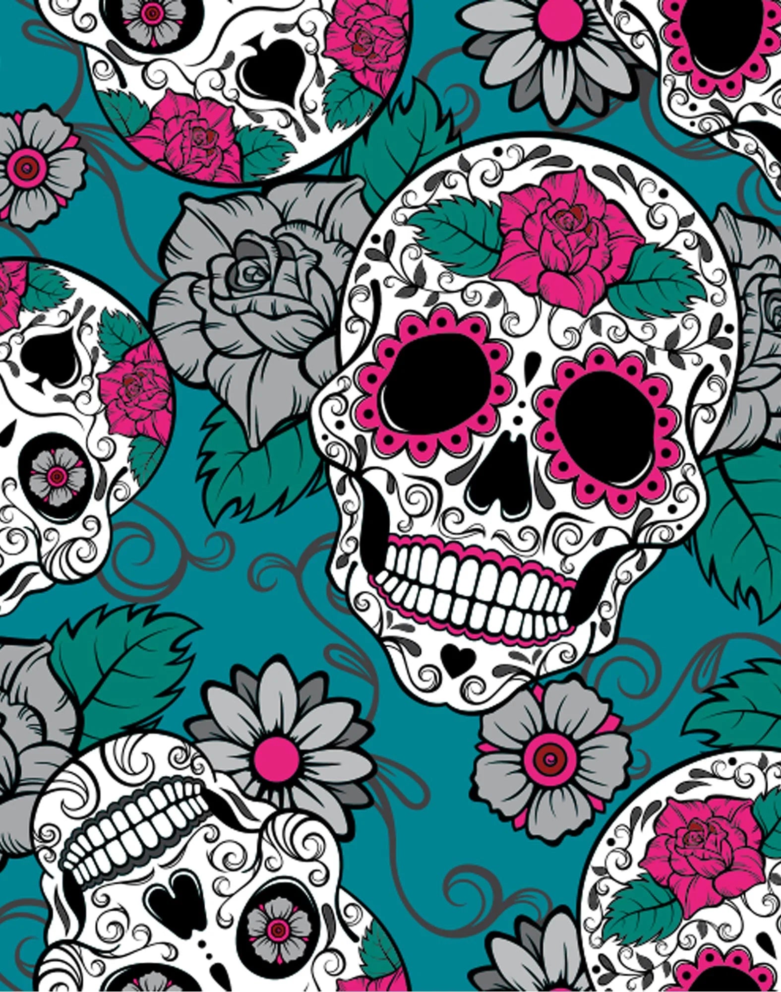 Mexiko Loose Underwear - Sugar Skull