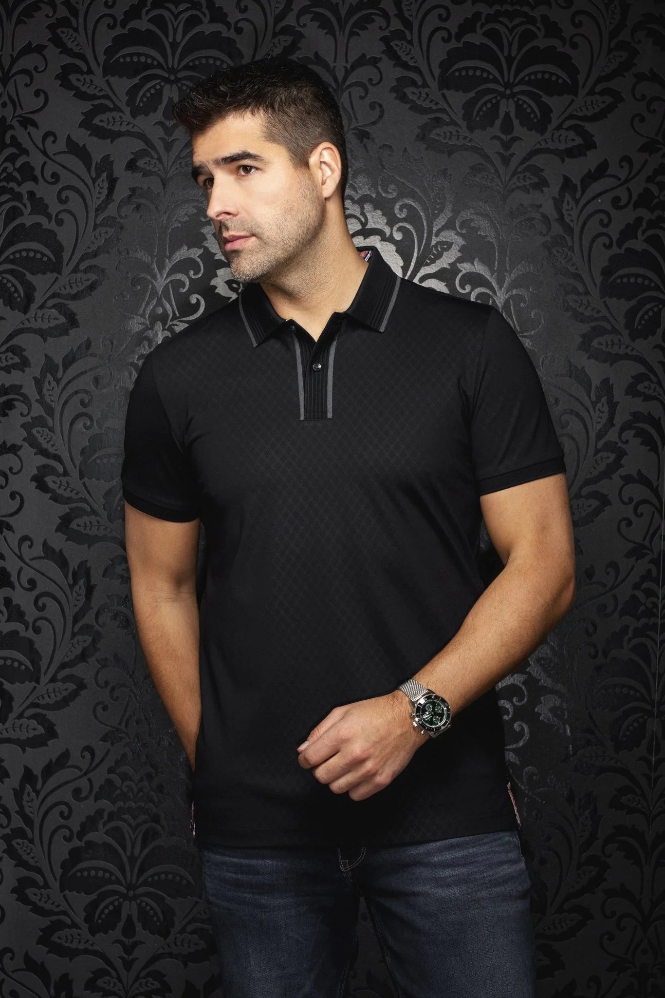 POLO SHIRT | KAAN, Black