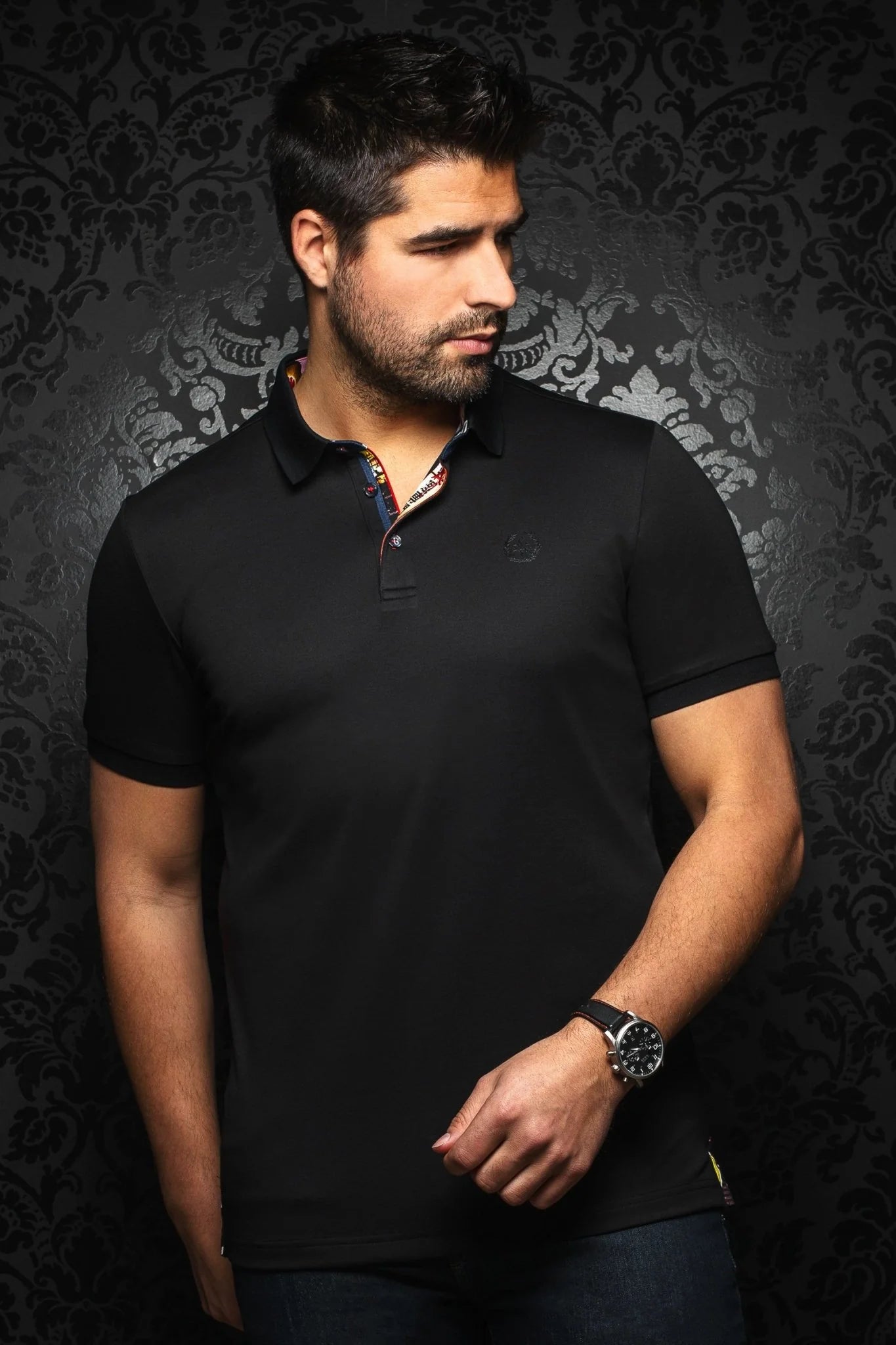 Polo Shirt | Eagle Black