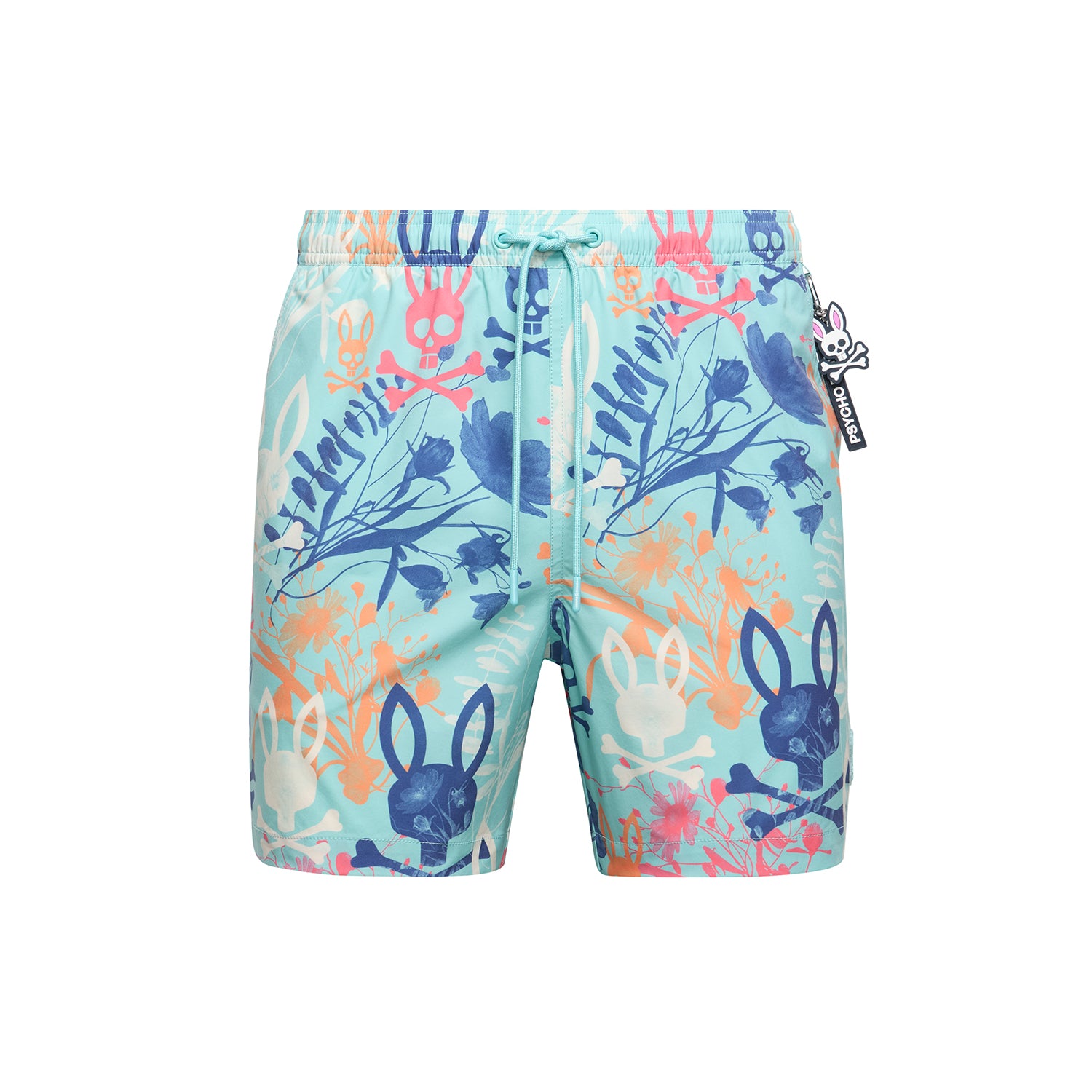 MENS SANTIAGO SWIM TRUNKS - AQUA HAZE
