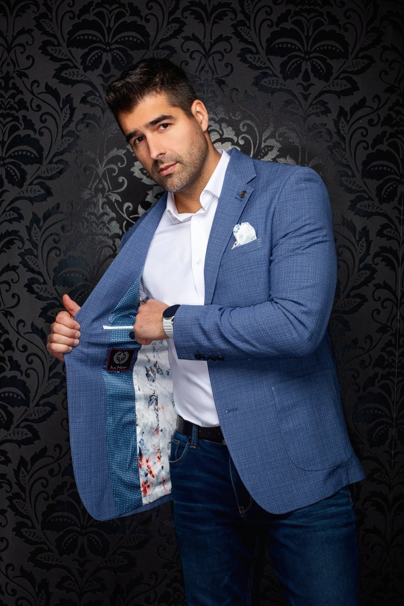JACE BLAZER, Denim