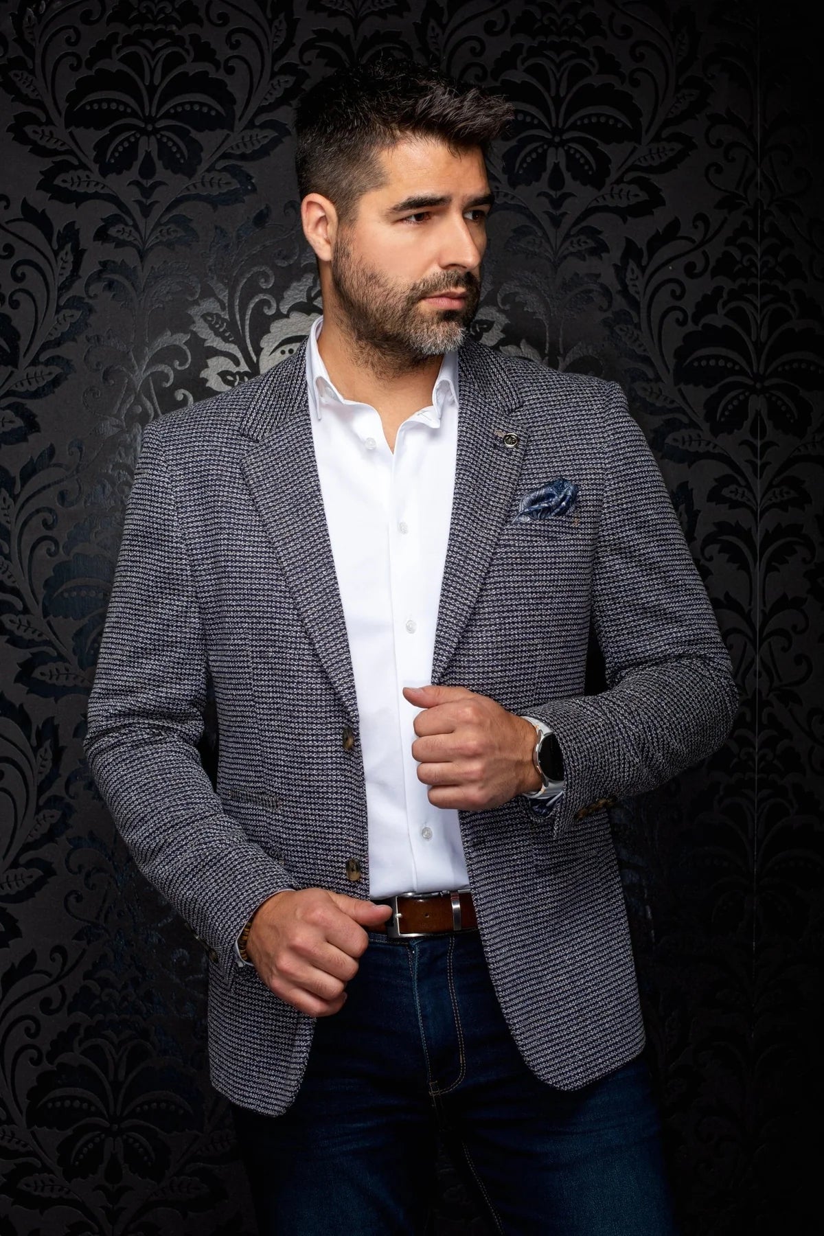 BLAZER | KONRAD, NAVY MIX