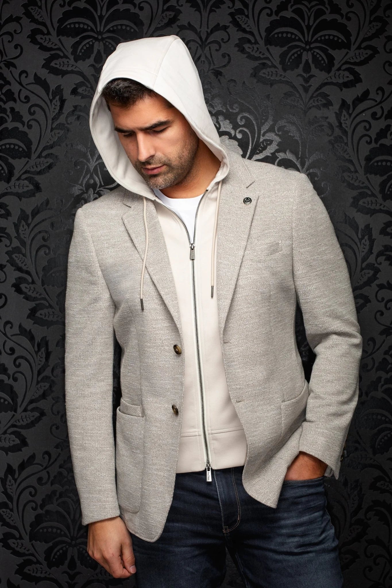 NOAH-HOOD Blazer, Beige
