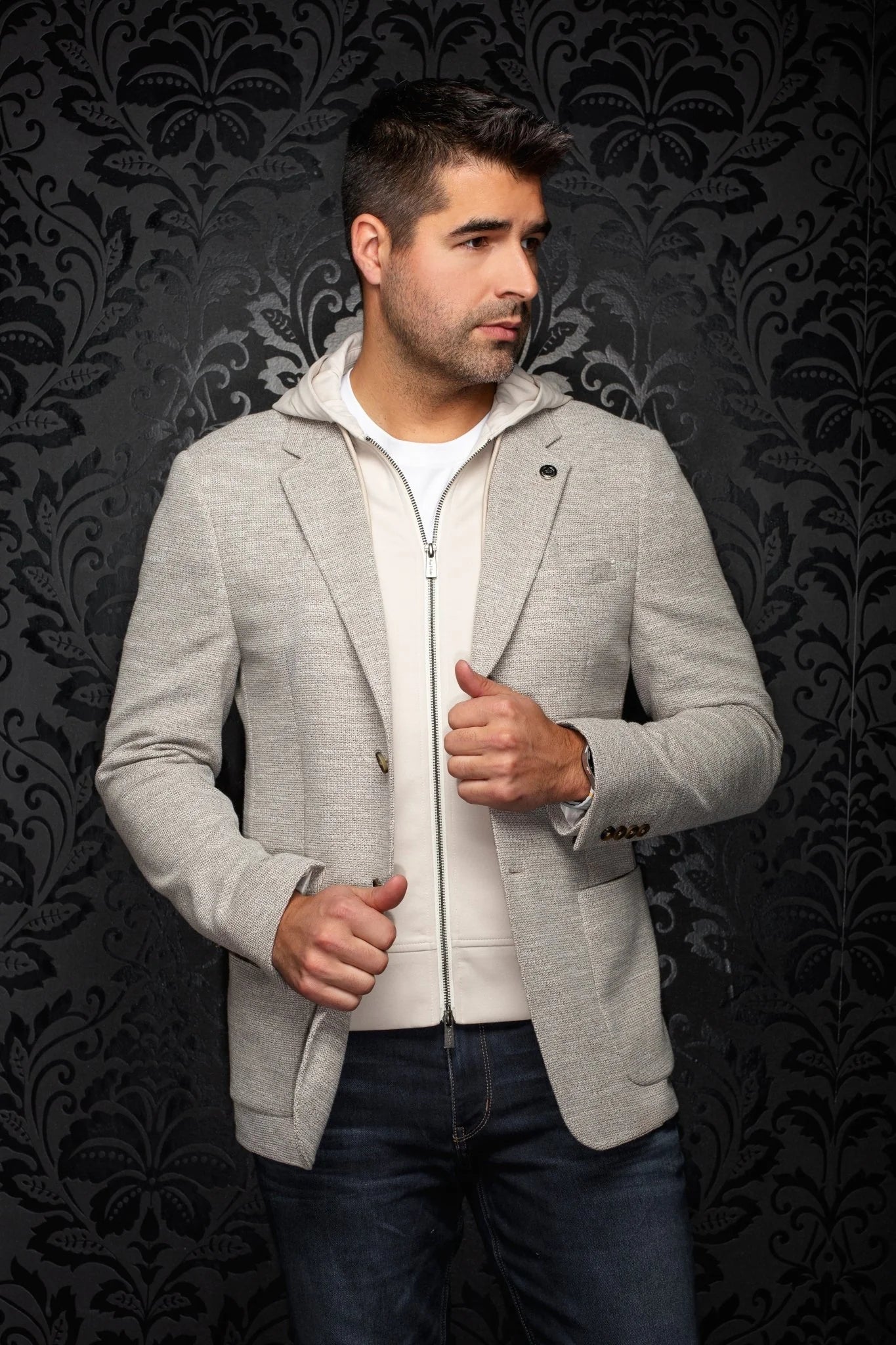 NOAH-HOOD Blazer, Beige