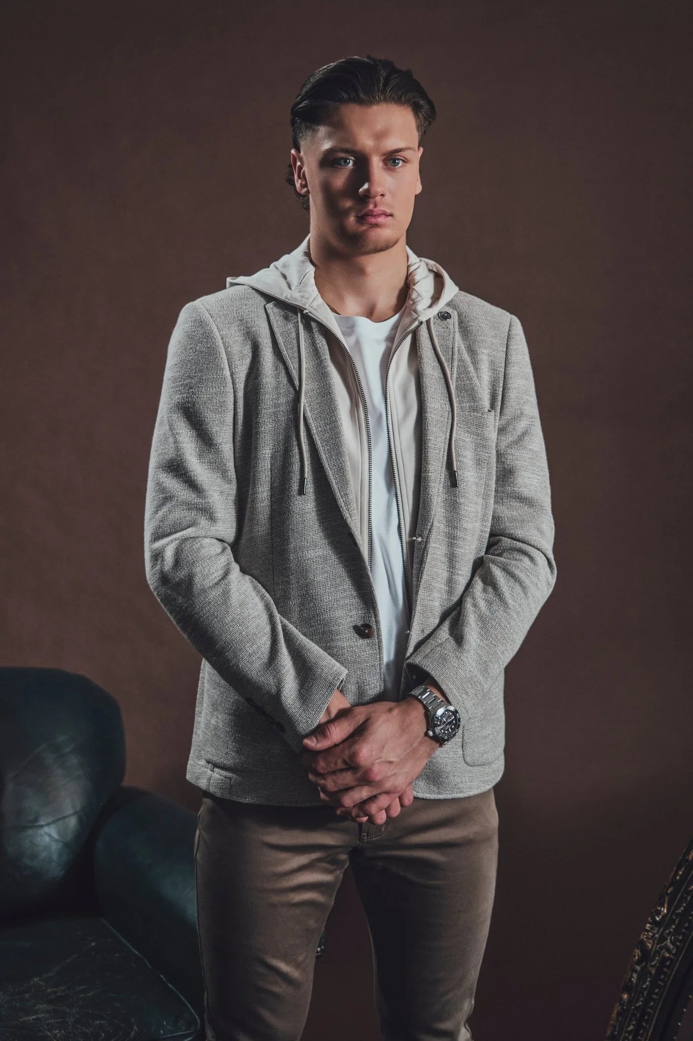 NOAH-HOOD Blazer, Beige