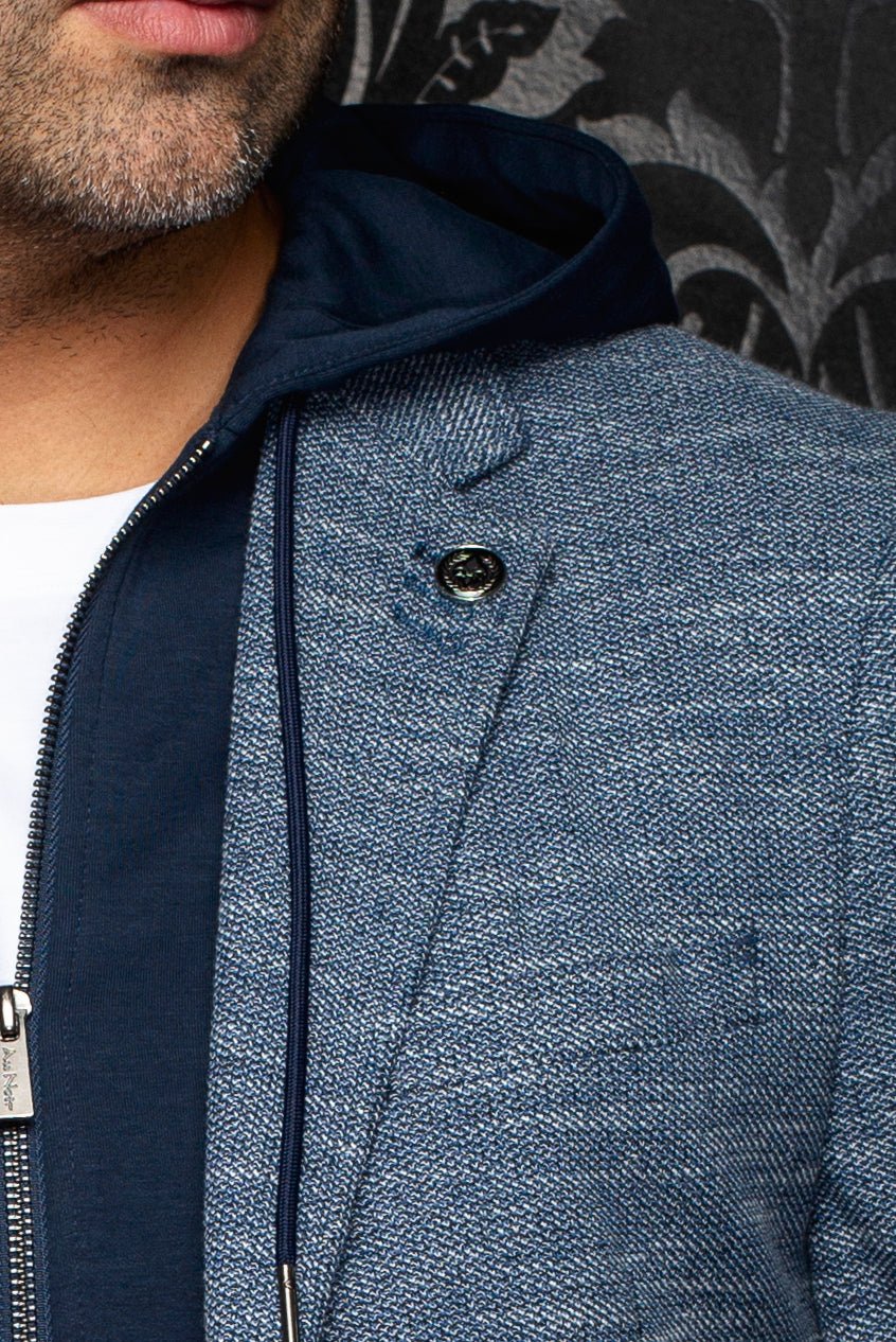 NOAH-HOOD blazer, Navy