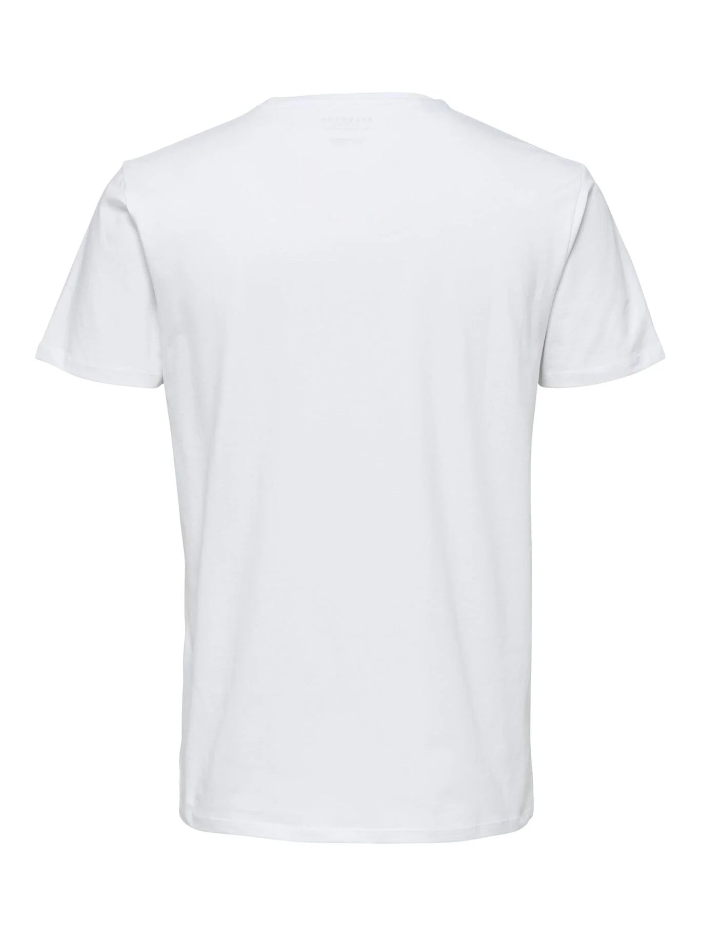 Pima Cotton O-Neck Tee - White