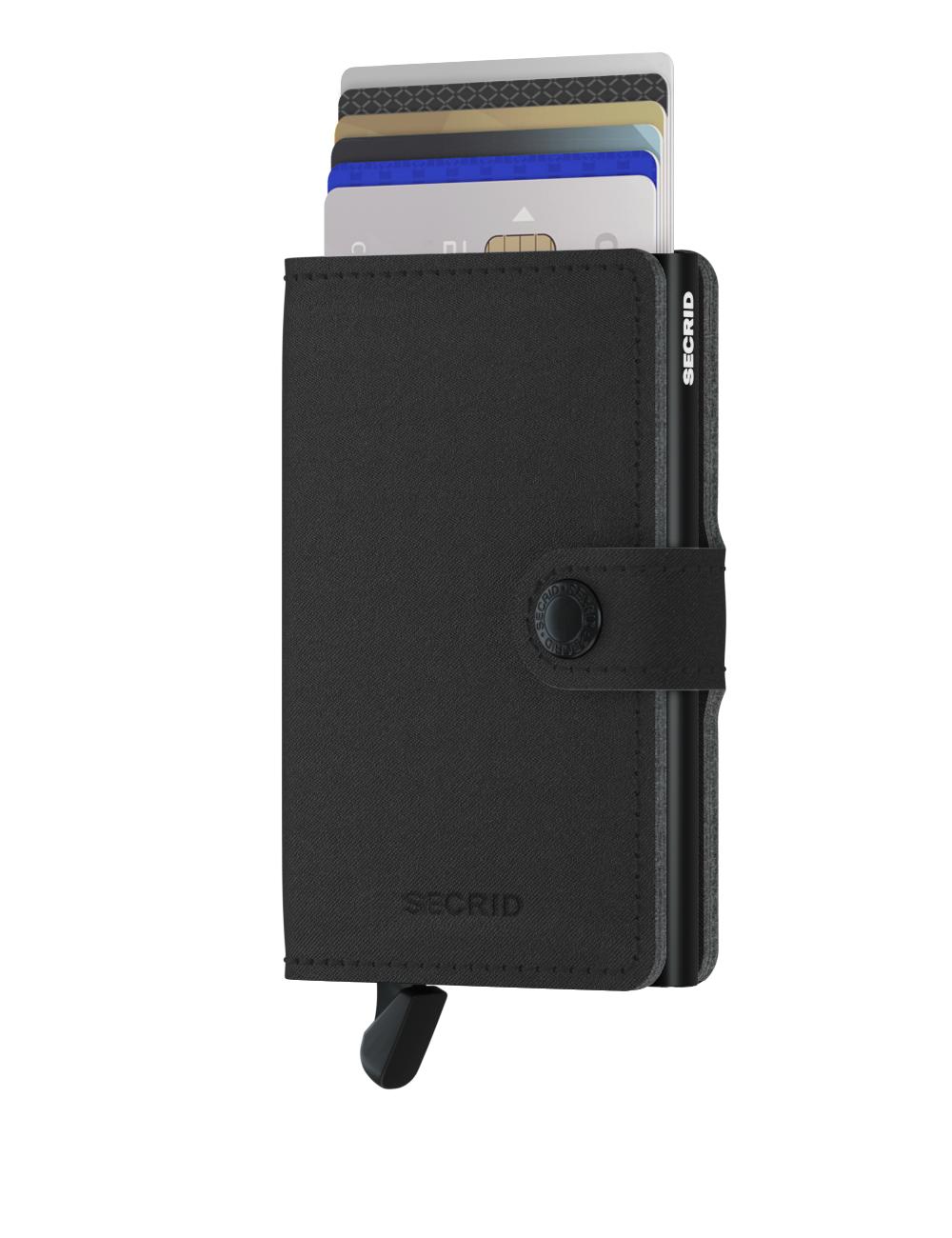 Miniwallet Vegan Yard Black-RFID Secure