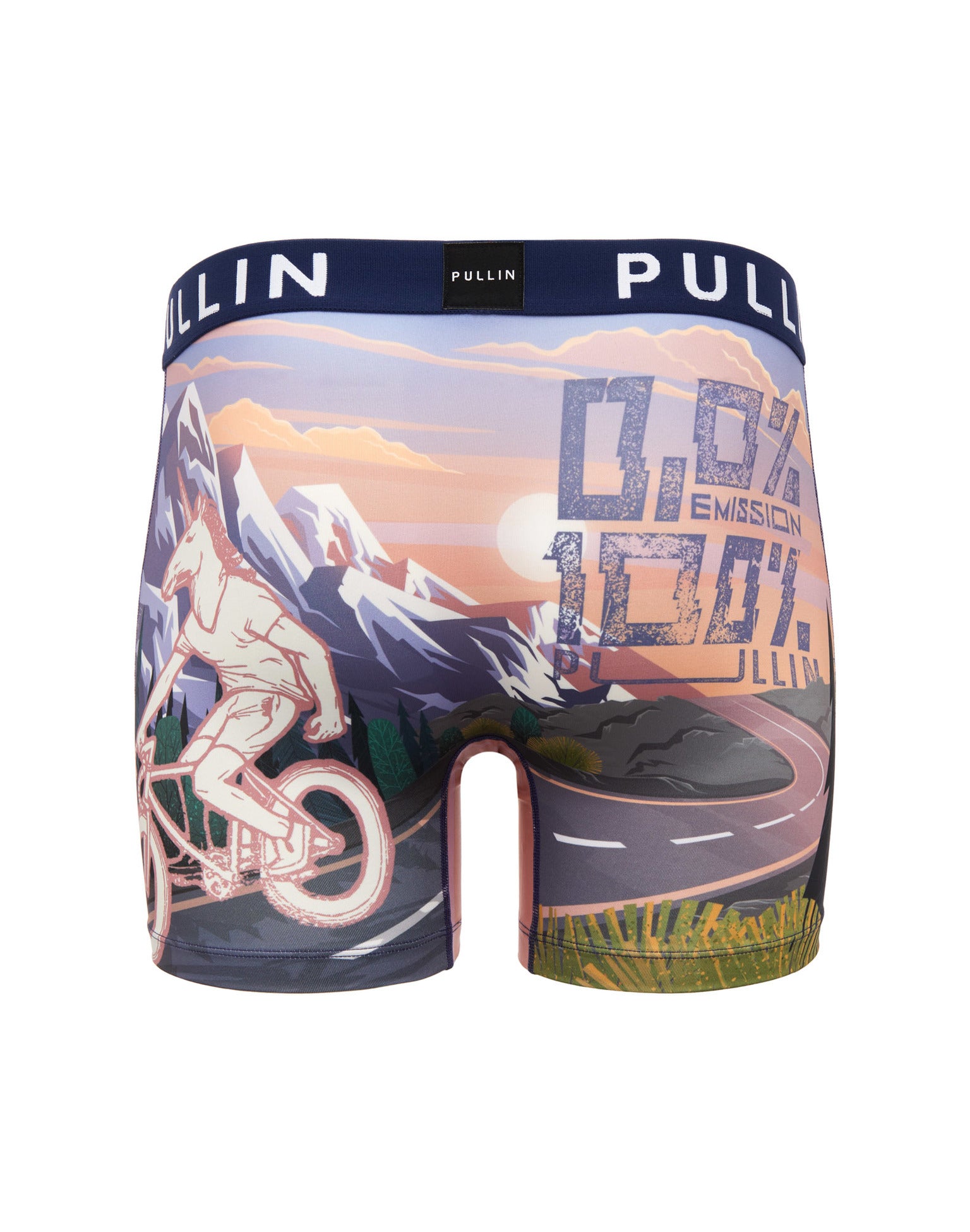 Fashion 2 Long Cut Emission Print Underwear