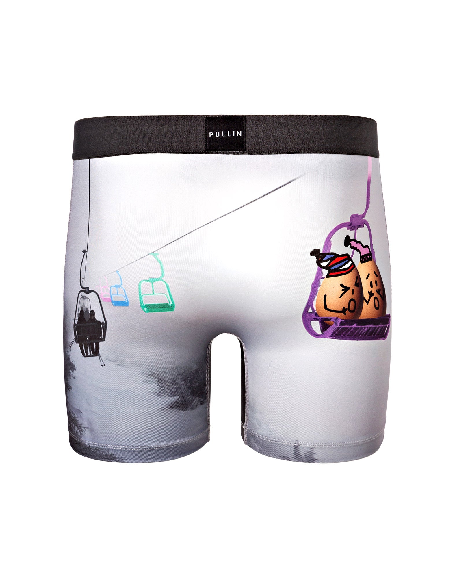 FASHION 2 Longer Cut  Powday Print Underwear