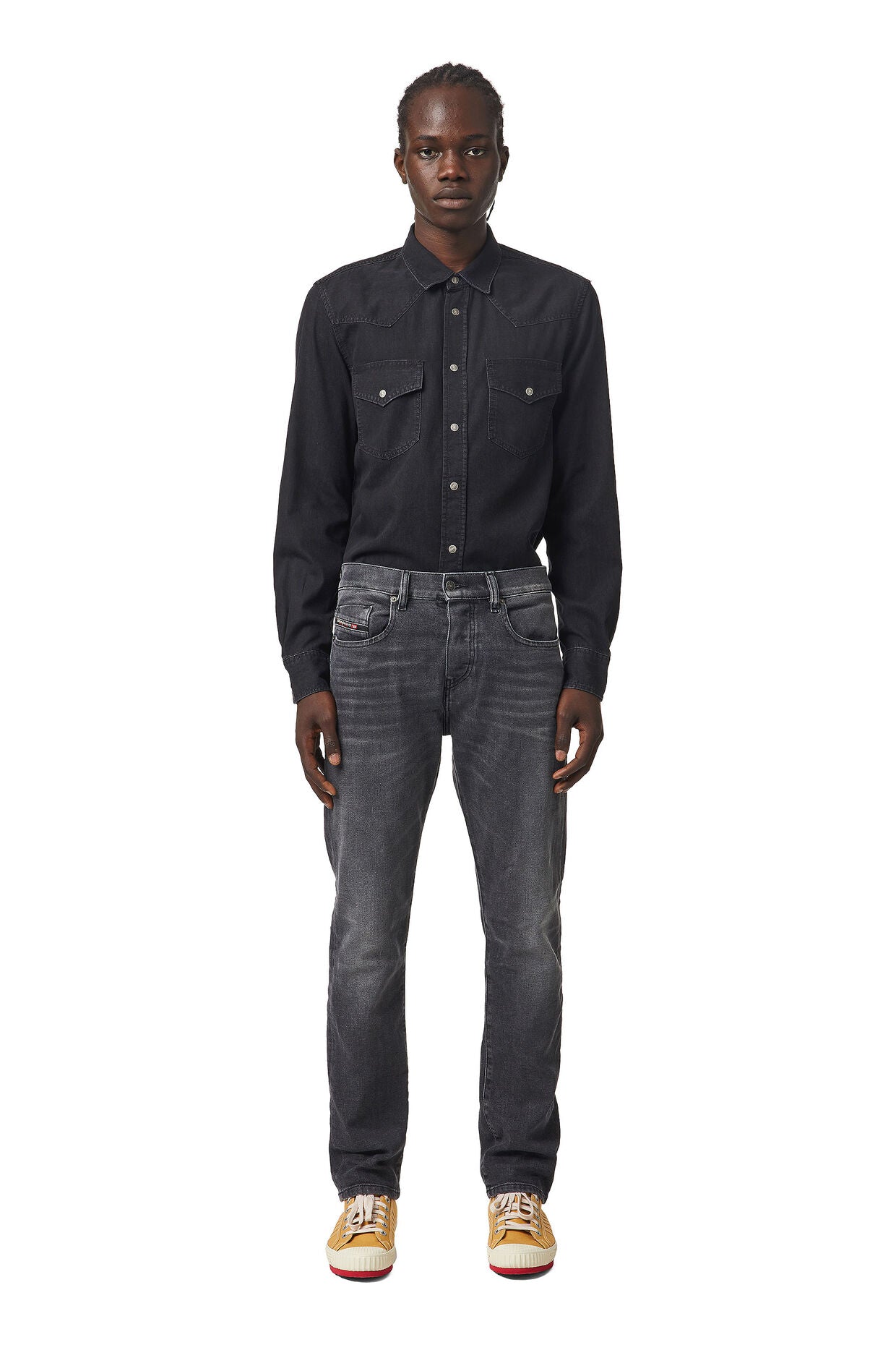 D-Viker Straight Cut 09B42 Black