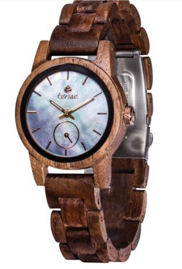 Small Hamptons Walnut Mother Of Pearl Locally Hand Made