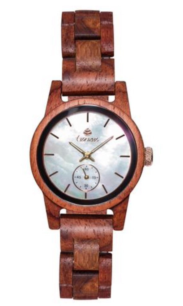 Small Hamptons Wooden Watch Rosewood Locally Hand Made